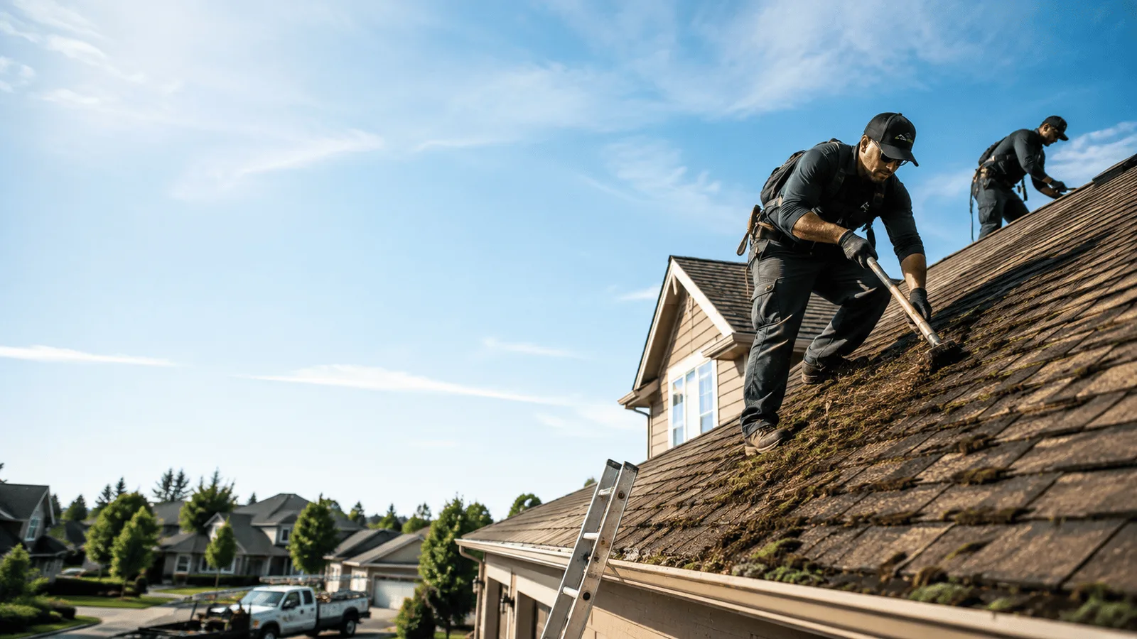 Roof Moss Removal in Silver Lake, KS near me